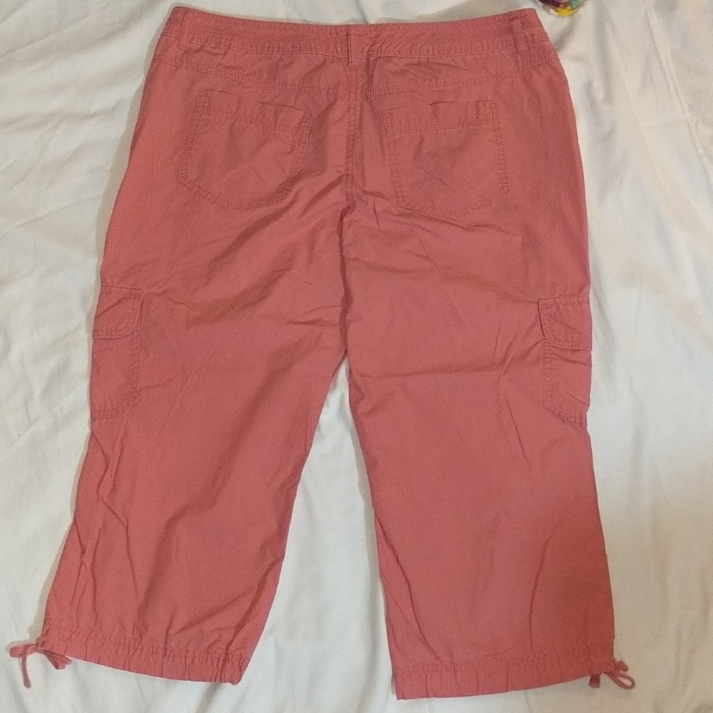 Tommy Hilfiger salmon capri pants sz 14 - Picture 3 of 6